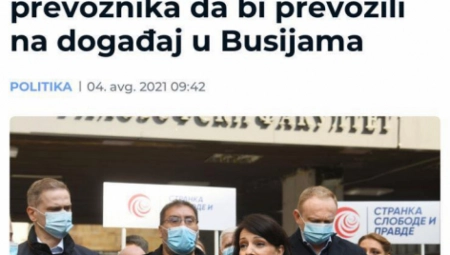ĐILAS PREKO SVOJIH MEDIJA PORUČUJE: Organizujte nam prevoz, hoćemo na proslavu "Oluje"