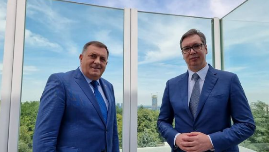 DODIK POSLAO MOĆNU PORUKU VUČIĆU Srbija postala regionalni lider, dokazao si da narod u Tebi vidi oslonac