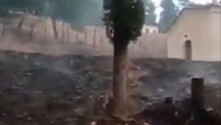 ČUDO U GRČKOJ! Požar na Eviji spržio sve, a onda je potpuno zaobišao Manastir! (VIDEO)