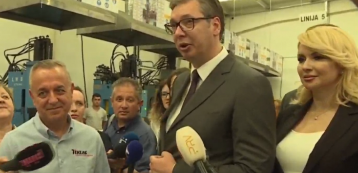DARIJA KISIĆ U VLADIČINOM HANU SA PREDSEDNIKOM VUČIĆEM Ministarka izabrala modnu kombinaciju koja krije tajnu!