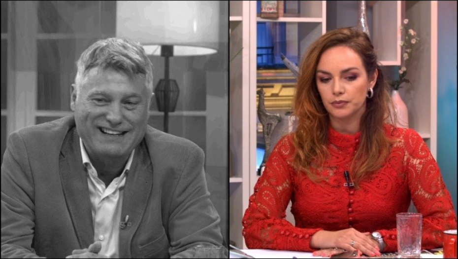 KATARINA KORŠA NA IVICI SUZA Voditeljka gutala knedle zbog smrti Lazanskog (VIDEO)