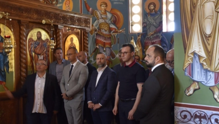PETKOVIĆ NA PREOBRAŽENJE IZ PRILUŽJA Srbi su svoji na svome, ujedinjeni i složni možemo da opstanemo na KIM