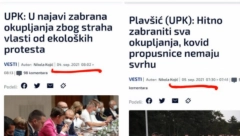 SABERITE SE! Pre 5 dana kukali kako će Vučić da zabrani okupljanja zbog straha od protesta, a danas traže hitnu zabranu okupljanja! (FOTO)