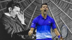 ĐOKOVIĆ I TESLA RAME UZ RAME Neverovatan mural osvanuo u Republici Srpskoj (FOTO)