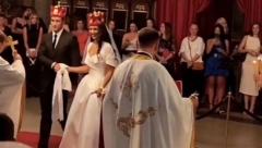 PRVI SNIMCI SVADBE Milica blistala, venčanica kao iz snova (VIDEO)