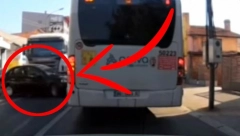 UZNEMIRUJUĆI SNIMAK IZ KRAGUJEVCA Tragedija izbegnuta "za dlaku" (VIDEO)