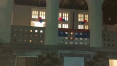 SRPSKE TROBOJKE VIJORE SE U ZAGREBU Naši preci su se borili da svaki Srbin danas ponosno nosi srpsku zastavu