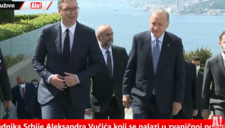PREDSEDNIK VUČIĆ U TURSKOJ Važan sastanak sa Erdoganom