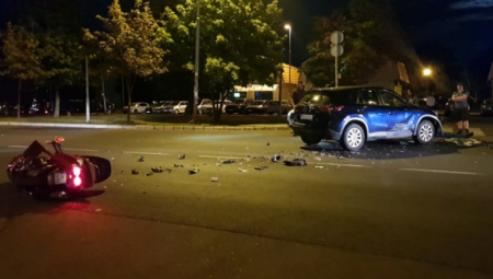 SAOBRAĆAJNA NESREĆA U RAKOVICI Automobil udario u motociklistu: "Nepomično je ležao na zemlji, a onda je dojurila Hitna pomoć"