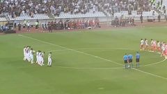 SEĆANJE NA LEGENDU! Derbi počeo minutom ćutanja za Dudu!