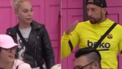 SKIDALA MU GAĆE I LIZALA NAOČIGLED SVIH Isplivao snimak vrele akcije Olge i Dina iz Zadruge, radila mu je ovo pred prepunim klubom! (VIDEO +18)
