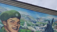 HEROJ SA KOŠARA DOBIO MURAL U SVOM RODNOM MESTU Srbija nikad neće zaboraviti junake koji su dali živote za slobodu svoje zemlje (FOTO)