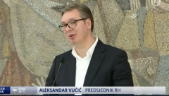 KAKO JE VUČIĆ POSTAO "PREDSEDNIK HRVATSKE" Oglasili se sa televizije i objasnili grešku