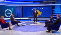 ALBANSKA POSLANICA NA HRVATSKOJ TELEVIZIJI PRIZNALA Kosovo je Srbija!