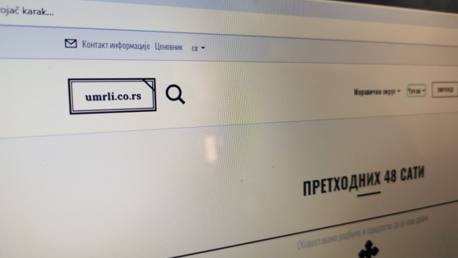 POKRENULI NESVAKIDAŠNJI SAJT Mrtvi se sele na onaj svet, ali i na internet