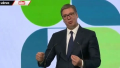 PREDSEDNIK VUČIĆ NA OTVARANJU NCR KAMPUSA Sačuvali smo 5.000 ljudi, veliki dan za Srbiju