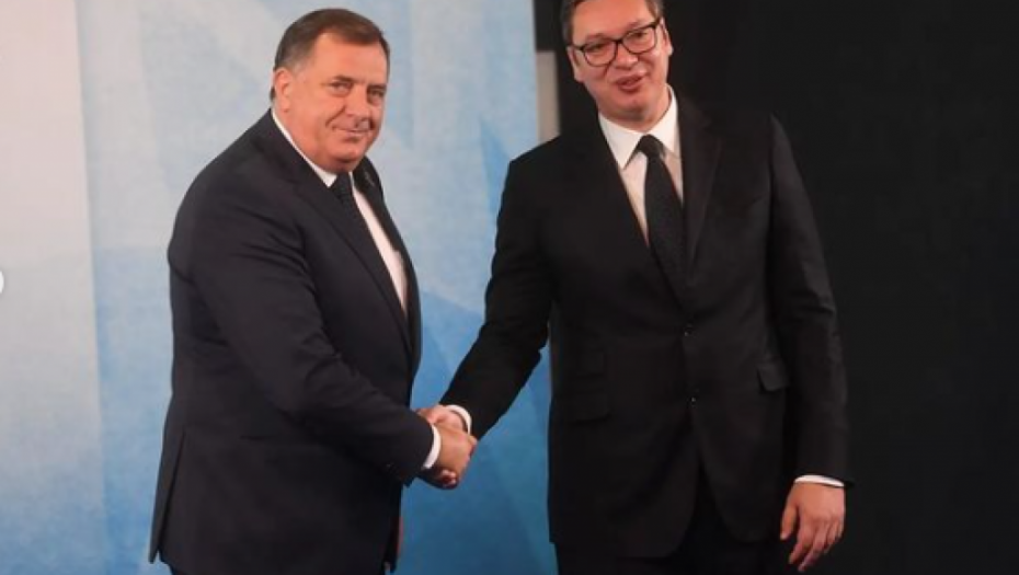 VUČIĆ SA DODIKOM U BEOGRADU Važni razgovori na Veliki petak