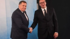 VUČIĆ SA DODIKOM U BEOGRADU Važni razgovori na Veliki petak