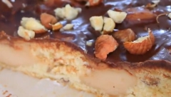 Brz i ukusan: Lešnik kolač sa pudingom