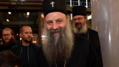 Patrijarh Porfirije posetio nadbiskupa Hočevara i obišao radove na Marijanumu