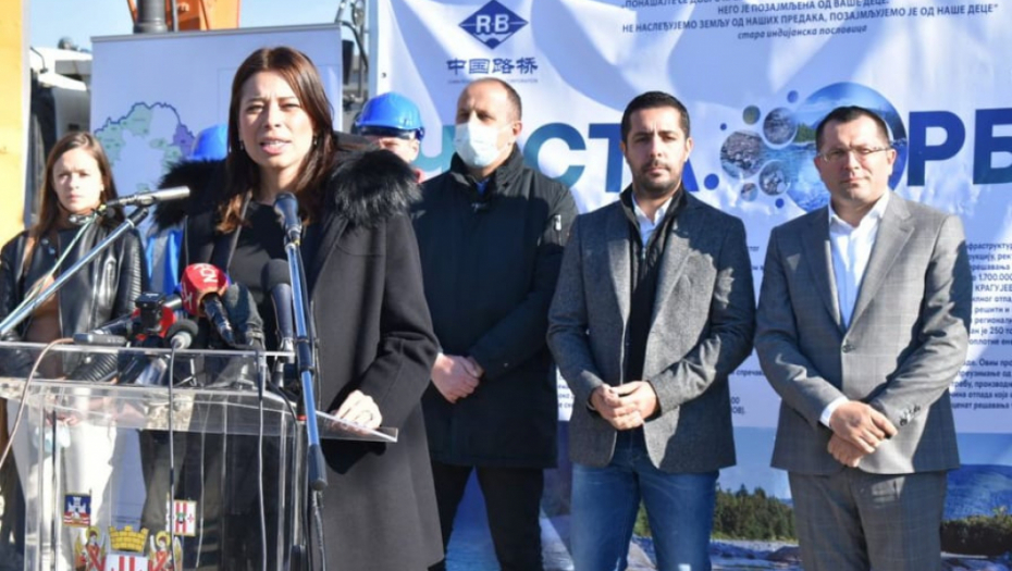 MINISTARKA VUJOVIĆ U LAZAREVCU Zelenim investicijama podižemo standarde zaštite životne sredine