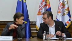 BRNABIĆ I VUČIĆ NA VAŽNOM SASTANKU Sa ministrima razmatraju nove infrastrukturne projekte