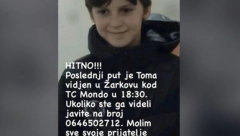 PRONAĐEN TOMA Dečak za kojim se tragalo u Beogradu