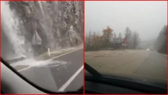 NEVREME NAPRAVILO HAOS U BiH, STIŽE POTOP I U SRBIJU Reka teče putem, bujica nosi sve pred sobom (VIDEO)