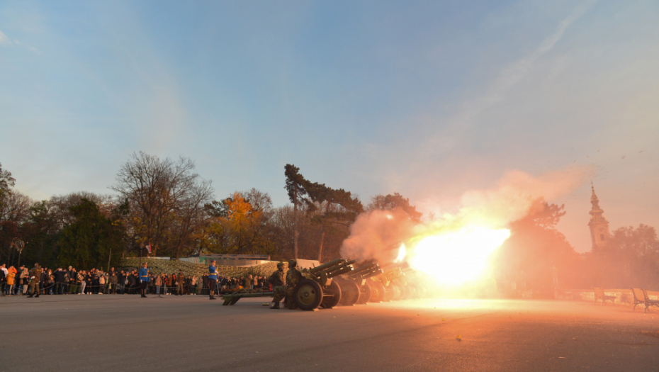 Počasna paljba povodom Dana primirja u Prvom svetskom ratu