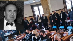 SLAVICA, NIKOLA I MARKO SE ČVRSTO DRŽE ZA RUKE Počela komemoracija posvećena Marinku Rokviću, niko ne može da zaustavi suze! (VIDEO)