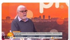 Gorčin Stojanović: Nije vlast odgovorna za mural, već stanari (VIDEO)
