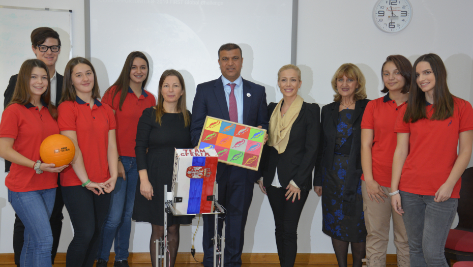SVEČANA ONLAJN CEREMONIJA Završena sezona međunarodnog FIRST Global Challenge takmičenja u robotici