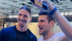 OGLASIO SE IZ KATARA Ibrahimović poslao jaku poruku uz zajedničku sliku sa Novakom (FOTO)