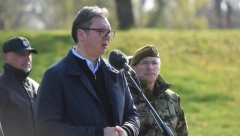 PREDSEDNIK DANAS NA PASULJANSKIM LIVADAMA Vučić prisustvuje vojnoj vežbi "Vatreni štit 2022"