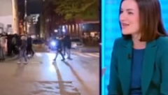 ĐILASOVA DRUGARICA IZ KAFIĆA HUŠKA LJUDE Polijte mural Mladiću farbama koje se teže skidaju