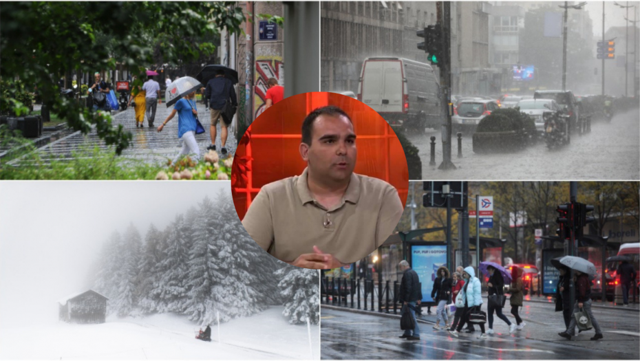 LEDENA ZIMA SE VRAĆA - U APRILU! Od 26 stepeni do snega i olujnih udara za samo par dana