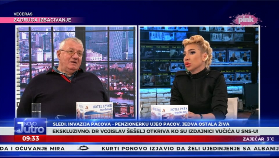 ŠEŠELJ NAPRAVIO ŠOU Jovana Jeremić otkrila šta se dešavalo iza kamera - Što si toliko bio zao prema meni?