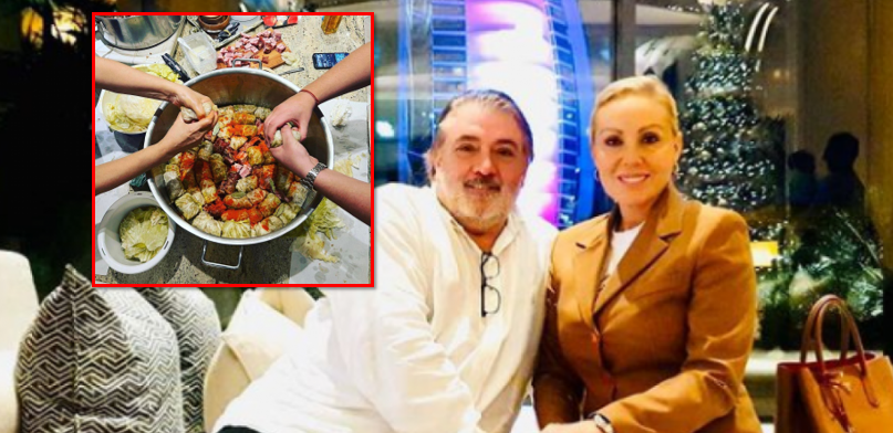 OVA ŽENA SVAKE GODINE SAVIJA SARME KOD BRENE Pevačici sin snimio kako se sprema slava kod Živojinovića, a uskoro stižu gosti! (VIDEO)