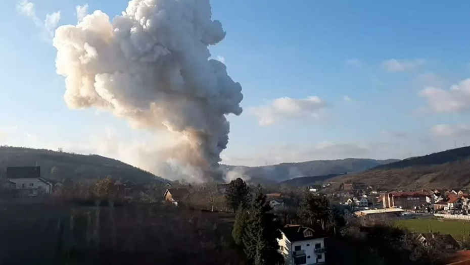 Eksplozija u fabrici raketa kod Beograda: Dvoje mrtvih, 15 povređenih (VIDEO)