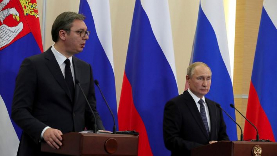ZAVRŠEN RAZGOVOR VUČIĆA I PUTINA Dvojica lidera o najvažnijim pitanjima