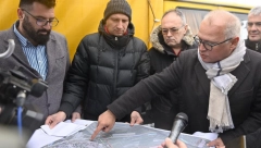 ZAMENIK GRADONAČELNIKA NA RADOVIMA U BATAJNICI Gradimo obilaznicu za građane Šangaja