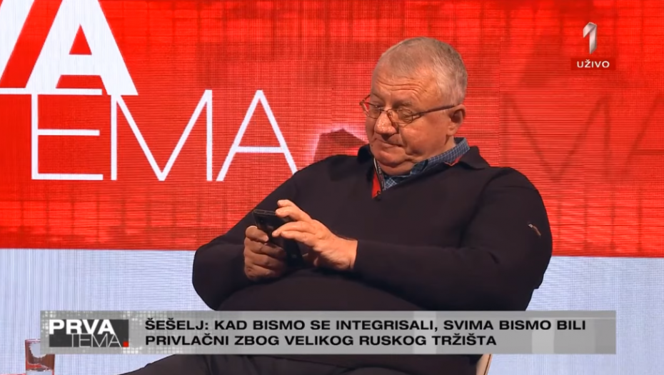 ŠOK ZA PRIŠTINU Šešelj likuje posle novog šamara lažnoj državi - To su ohrabrujuće vesti za Srbiju (VIDEO)