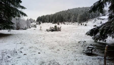 LEDENA KIŠA PROMENILA OPIS PLANINE Još jedna srpska lepotica obukla belu BUNDU!