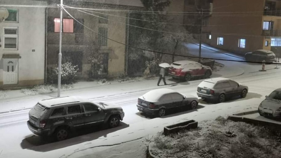 VOZITE OPREZNO Očekije se formiranje leda na kolovozu
