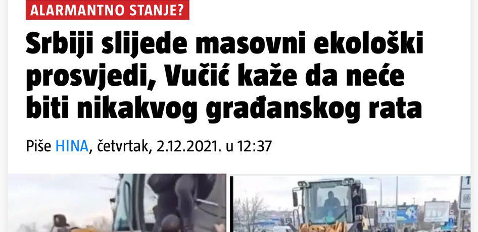 HRVATI ŽELE DA SE ZAPALI SRBIJA! Vode medijsku kampanju za Čumetove i Zelenovićeve batinaše!