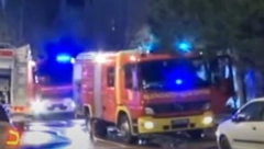 STRAŠAN POŽAR BUKTI U NOVOM SADU Vatrena stihija guta hipermarket u industrijskoj zoni (VIDEO)