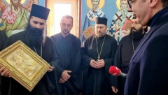 OBELEŽAVANJE PRAZNIKA! Predsednik Vučić dobio prelepu ikonu