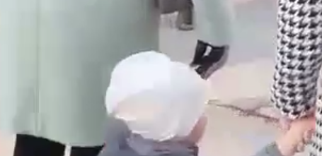 NI DECA, NI STARI Tužna slika demonstracija u Nišu: Uplakan dečak sa majkom ne može da prođe kroz masu ljudi (VIDEO)