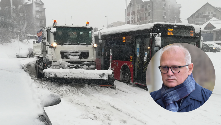 Vesić obišao komandni centar Beograd puta: Od jutros nema zastoja nijednog prevoza