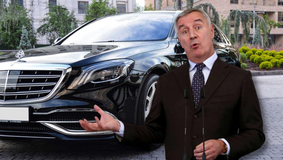 VIC DANA Odveze Milo Đukanović auto kod majstora...